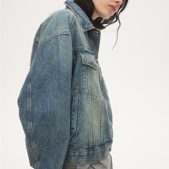 H&M Divided Blue Denim Jacket - Picture 2 of 5